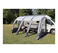 deiwo Auvent Gonflable 390 x 235 cm - Tente latérale pour Caravane, Camping-Car + Pompe à air