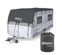 Deiwo Premium Wohnwagen Schutzdach 6x3m Wohnmobil Abdeckplane Dachschutzplane