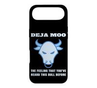 Deja Moo The Feeling That You 've Heard This Bull Before Cow Coque pour iPhone Air