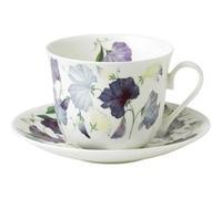 Déjeuner 45 t sous-tasse Sweety violet - Roy Kirkham - Blanc - Porcelaine Blanc G