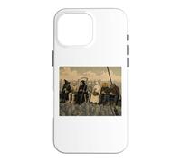 Déjeuner Effrayant d'halloween au Sommet d'un Gratte-Ciel Coque pour iPhone 16 Pro Max