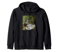 Déjeuner Monet sur la pelouse Sweat à Capuche