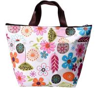 DéJeuner Portable Sac Lunch Bag Panier Repas Fraicheur Isotherme Sac D'Isolation Thermique Floweral