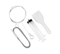 Dejicore Dissolvant de bouchons de trous de vidange de réfrigérateur, 5 pièces, for la cuisine, nettoyage ménager, Kits de dragage de réfrigérateur réutilisables, accessoires de cuisine