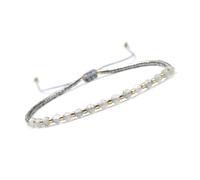 DEJIN Bracelet en améthyste naturelle avec grenat noir et spinelle - Cadeau d'anniversaire pour femme, Pierre