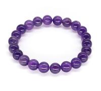 DEJIN Bracelets en pierre naturelle de 8 mm pour homme et femme, agate turquoise, lapis, jaspe quartz, œil de tigre, cadeau pour les amoureux, Pierre