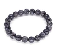 DEJIN Bracelets en pierre naturelle de 8 mm pour homme et femme - Hématite/jaspe impérial/agate indienne/jaspe Kambaba/labradorite/lapis lazuli - Cadeau idéal pour les amoureux, Pierre
