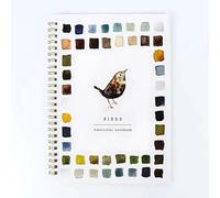 DEJIN Ensemble de livres d'aquarelle, cahier d'exercices de peinture aquarelle 12 couleurs avec pinceau, kit de peinture d'exploration créative, cadeau d'art et d'artisanat pour adolescents, adultes