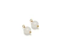 DEJIN Lot de 10 pendentifs en pierre naturelle pour fabrication de boucles d'oreilles, bracelets, fournitures artisanales, Pierre