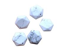 DEJIN Lot de 5 colliers avec pendentif étoile de 24 x 27 mm en cristal naturel, Pierre