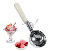 DeJivsin Cuillere a Glace 6,7 cm, Acier Inoxydable, Cuillere Glace Boule, Cuillere a Glace Professionnelle, Boule Glace Cuillère à glace, Portionneuse à Glace, Cuillère pour Glace et Sorbets