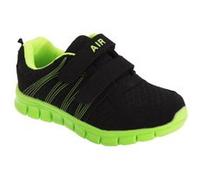 Dek - Baskets - Garçons (34 FR) (Noir/Vert citron) - UTDF948 Noir/Vert Citron