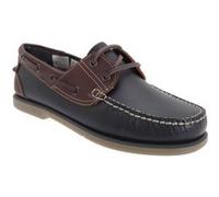 Dek - Chaussures bateau - Homme (43 FR) (Bleu marine/Cuir marron) - UTDF676 Bleu Marine/Cuir Marron