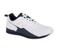 Dek - Chaussures de Bowling Plant - Homme (44 FR) (Blanc/Bleu Marine)