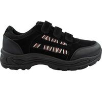 Dek Hommes Ascend Chaussures de randonnée / Chaussures de marche / Bottes de marche avec Velcro DF143 (6 UK/39,5 EU) (Noir)