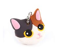 Dekaim Porte clés de Chat, Porte clés d'animal Mignon de Dessin animé,clé de Chat d'animal de Compagnie Super Vivante pour la Plupart des Filles de clé garçon