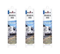 Dekalin 8936 Dekaseal Scellant anthracite (cartouche), 310 ml, dabbed pour cadres, paquet de 3