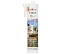 Dekalin L0903W Dekasyl Ms-5 Élastique Adhésif et Cartouche de Joint, Blanc, 290ml le Volume