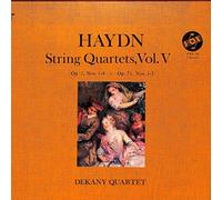 Dekany Quartet - Haydn: String Quartets Vol. V; op. 2, Nos. 1-4; op. 71, Nos. 1-3 - SVBX 362 - Vinyl Box