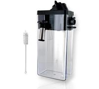 DEKAROX Carafe à lait avec couvercle + brosse de nettoyage pour DeLonghi 5513296641 pour machine à café automatique comme ECAM 23 24 25 350 352