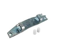 DEKAROX Charnière de porte 146 mm compatible avec Bosch Siemens 00655117 Hublot pour iQ500 Maxx Logixx 8 iSensoric varioPerfect - Charge avant - Machine à laver
