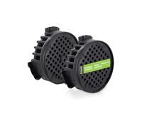 DEKAROX Lot de filtres à charbon actif de 45 mm de diamètre compatible avec Liebherr 9096342 Filtre à charbon pour réfrigérateur congélateur combiné vin réfrigérateur vin armoire climatique