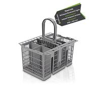 DEKAROX Panier à couverts 20,8 x 16 cm pour Whirlpool Bauknecht Ignis 488000386607 pour panier inférieur dans lave-vaisselle