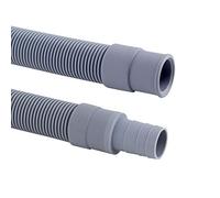 DEKAROX Rallonge de tuyau de vidange - 1,5 m - Diamètre : 19 mm - Droit/droit - De -20 °C à +90 °C - Universel - Pour machine à laver et lave-vaisselle