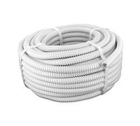 DEKAROX Tuyau de condensat de 30 m, diamètre 16 mm, découpable, pour climatisation, split, résistant aux UV, résistant aux pliures, rouleau pour évacuation de l'eau