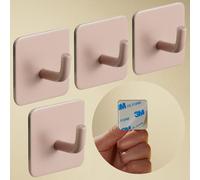 DEKAZIA® 4 crochet adhésif Patère Enfant, Porte-Manteau Murale | Patère Adhésive Enfant