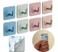 DEKAZIA® 8 Crochet Adhésif Patère Enfant, Porte-Manteau Mural