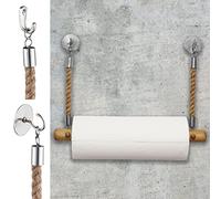 DEKAZIA® essuie Tout Bois Porte essuie Tout Porte devidoir essuie Tout Mural Support derouleur essuie Tout Mural Porte Rouleau essuie Tout dérouleur essuie Tout