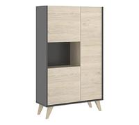 DEKIT Grupo RIMOBEL Buffet Haut 3 Portes, 81 x 135 x 43 cm