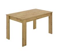 DEKIT GRUPO RIMOBEL Sami Table de Salle à Manger Fixe en mélamine, Nordic, 77 x 139 x 81 cm