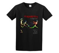 DEKKRYLABZAA Casual T-Shirt Tiesto Feel It in My Bones Black L