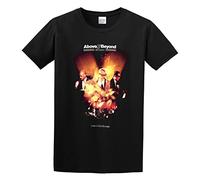 DEKKRYLABZAA Men's T-Shirt Above and Beyond Love is Not Enough Black L