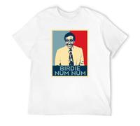 DEKKRYLABZAA Men's T-Shirt The Party Peter Sellers Birdie Num Num Hope Obama Black L