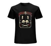 DEKKRYLABZAA Trendy T-Shirt Dual Skull Girl by Church of Misery Black M
