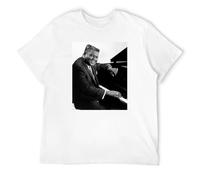 DEKKRYLABZAA Trendy T-Shirt Fats Domino Piano Ain't That A Shame Black XL