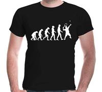 DEKKRYLABZAA Trendy T-Shirt T The Evolution of Tennis Black XL