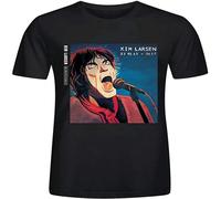 DEKKRYLABZAA Unisex T-Shirt Kim Larsen 231045 0637 hirts Mens Black L