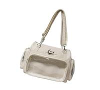 DEKKRYNFV À Bandoulière La Mode PU En Cuir Messagers Avec Des Conceptions D'affichage Claire Accessoire De Streetwear La Mode Pour Les Adolescentes STRAP ALIGNABLE Utilisation Quotidienne