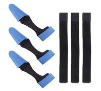 DEKKRYNFV Accessoire de pêche - Sangle de fixation pour canne à pêche - Housse de protection - Sangle de fixation - Tiges à cravate - Gants - Organisateurs d'équipement