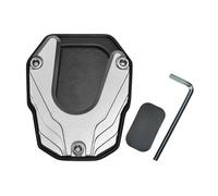 DEKKRYNFV Accessoires de moto pour CBR650 Kickstand Pied Side Support Agrandissement Pad Plaque latérale Extension Pad Extension Plaque en alliage d'aluminium Béquille