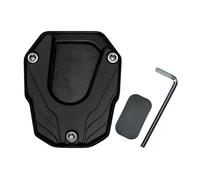 DEKKRYNFV Accessoires de moto pour CBR650 Kickstand Pied Side Support Agrandissement Pad Plaque latérale Extension Pad Extension Plaque en alliage d'aluminium Béquille