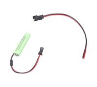 DEKKRYNFV Adaptateur de batterie non conducteur 3 A - 25 cm - Interfaces câble pour appareils électroniques - Éliminateurs de batterie en acier