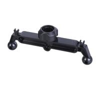 DEKKRYNFV Adaptateur répartiteur de connecteur d'extension double tête 17 mm pour tableau de bord de voiture, support de téléphone