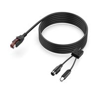 DEKKRYNFV Alimentation De Données USB 24V Câble Mâle USB2.0 B Mâle 3 Broches Din pour Automatisation Industrielle Accessoires D'imprimante Câble D'imprimante