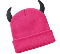 DEKKRYNFV Artistic Framework Chapeau d'hiver isolants d'oreille isolants souples et flexibles Unisexe Chapeau décontracté élastique pour le ski, rose rouge, taille unique