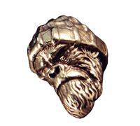 DEKKRYNFV Brass Gorillas Figure Charm with Woolen Hat Paracord Lanyard Pendant Jewelry Making Supplies Keychain Decoration Gorillas Brass Pendant